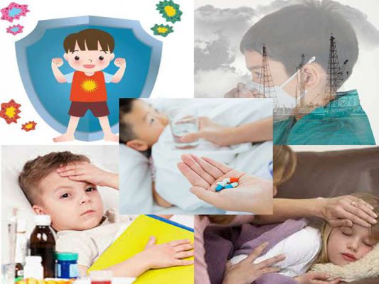 Nguyên nhân gây giảm sức đề kháng ở trẻ