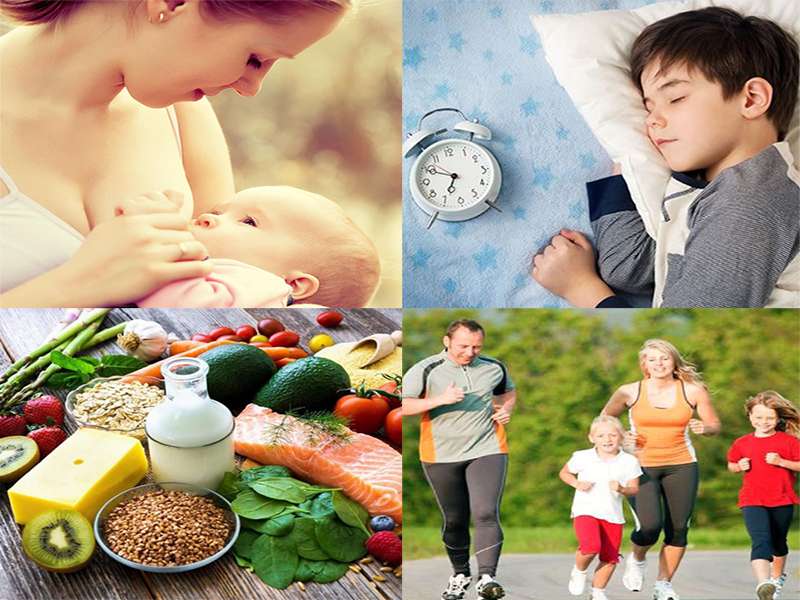 Có nhiều thói quen tốt giúp ích cho hệ thống miễn dịch của bé