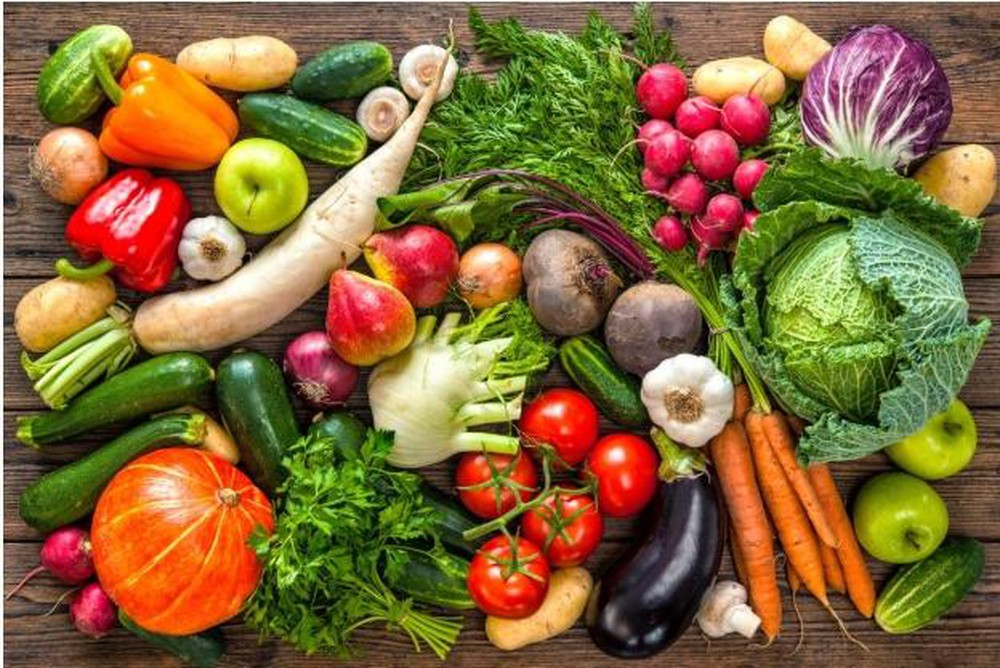 Rau củ quả chứa chất chống oxy hóa quan trọng giúp xây dựng hệ thống miễn dịch ở trẻ em