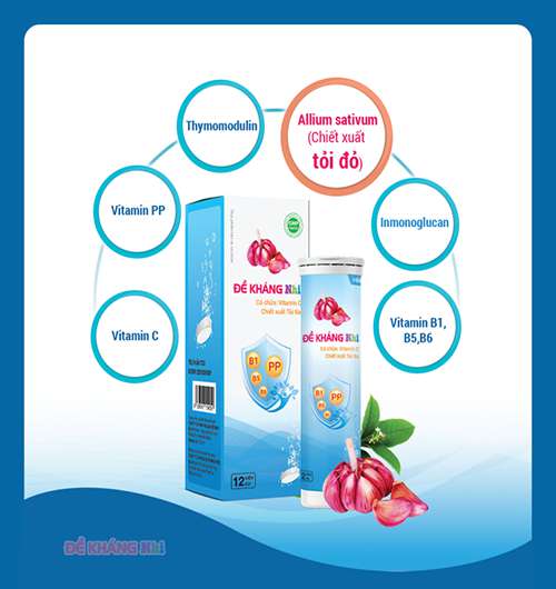 Đề kháng nhi - sản phẩm giúp tăng cường sức đề kháng cho trẻ