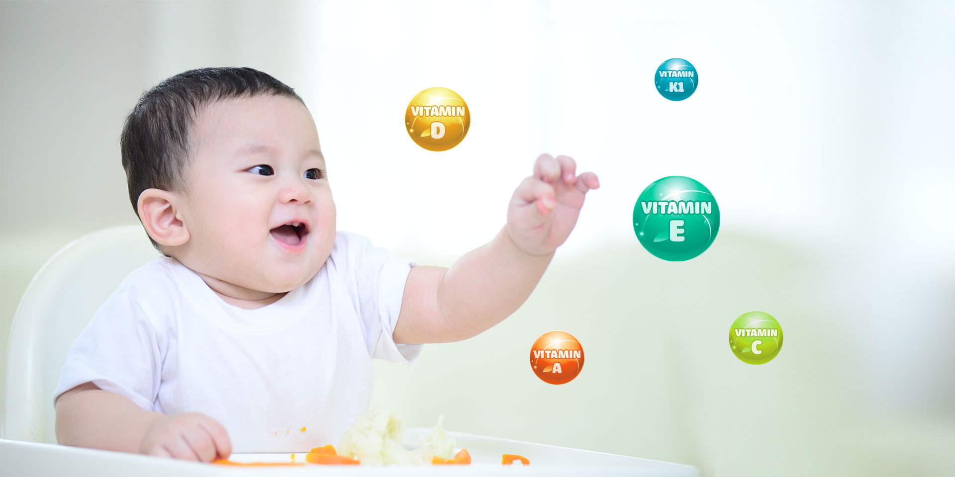 Bổ sung đầy đủ chất dinh dưỡng là một cách tốt để tăng cường hệ miễn dịch cho trẻ